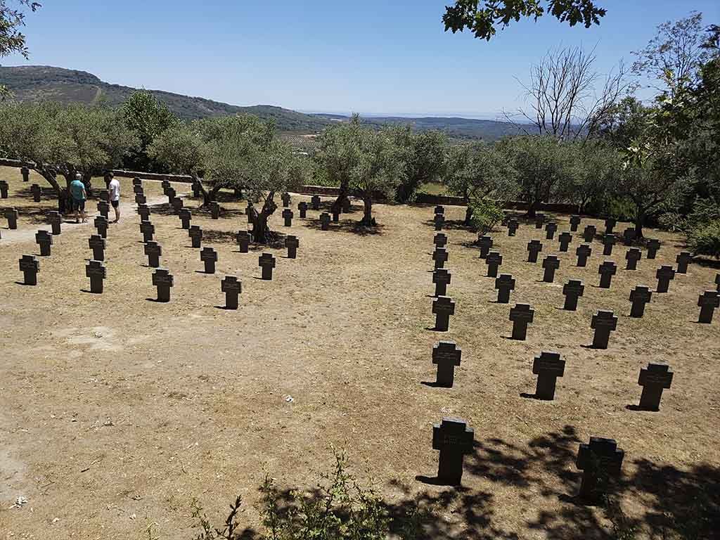 Cementerio militar alemán de Yuste, en Extremadura