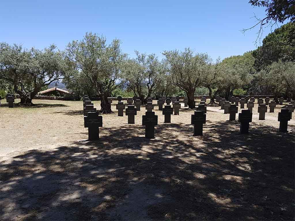 Cementerio militar alemán, en Yuste