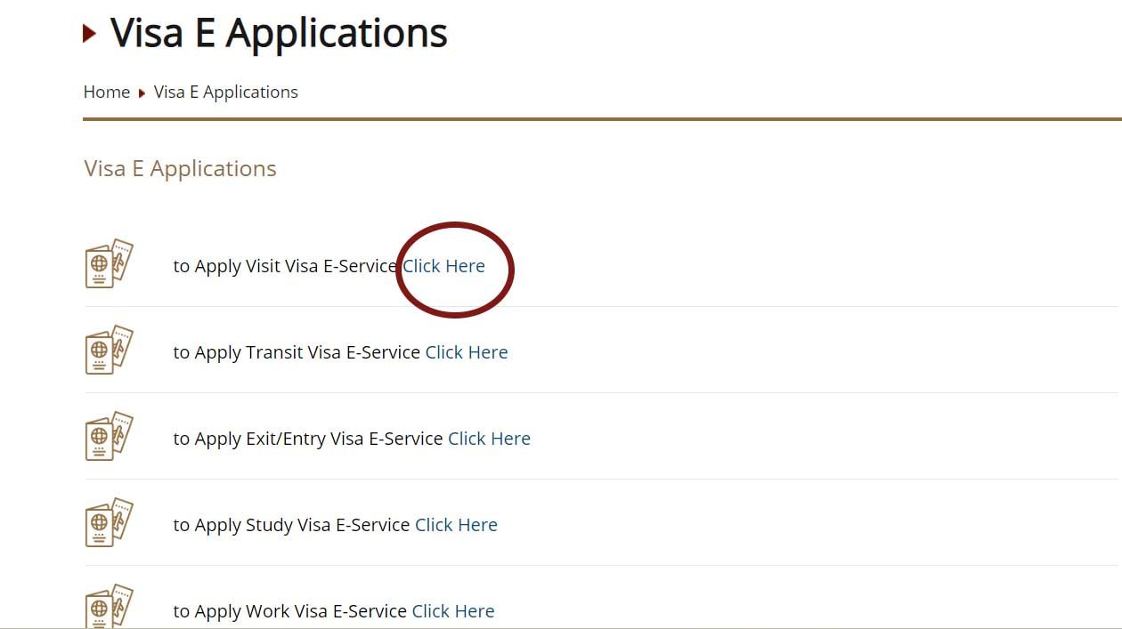 Visado online para Jordania