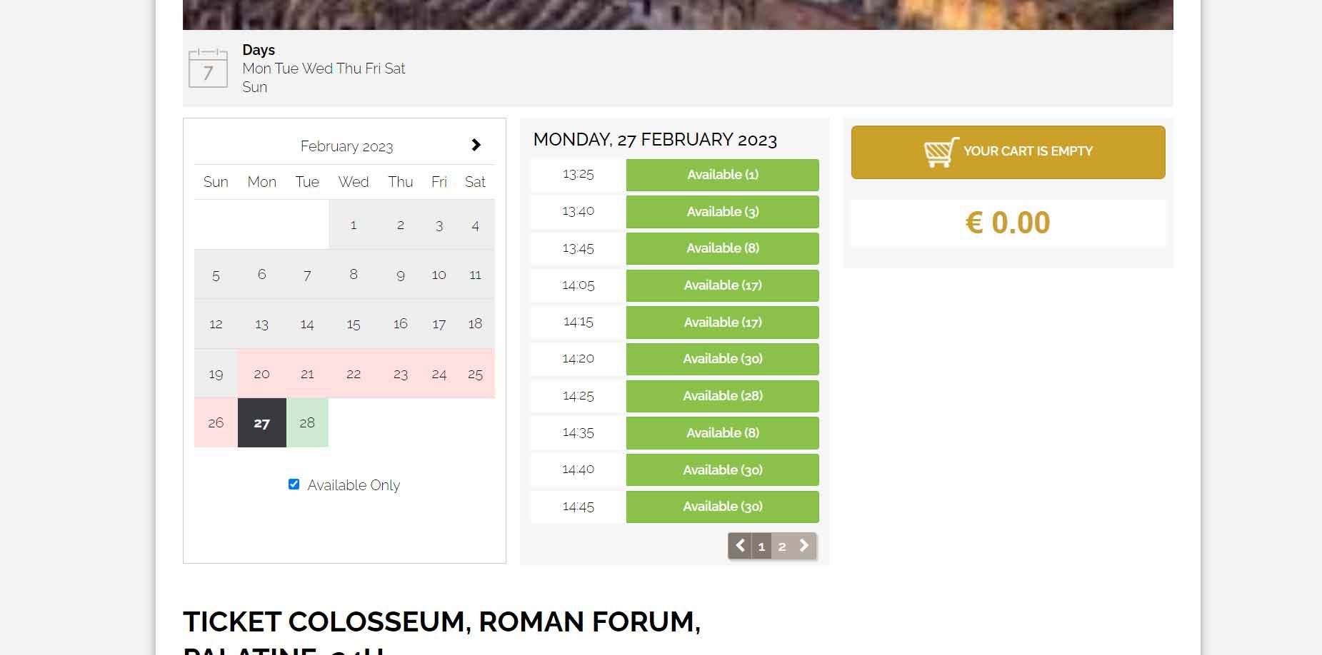 Comprar entrada para el Coliseo de Roma por Internet