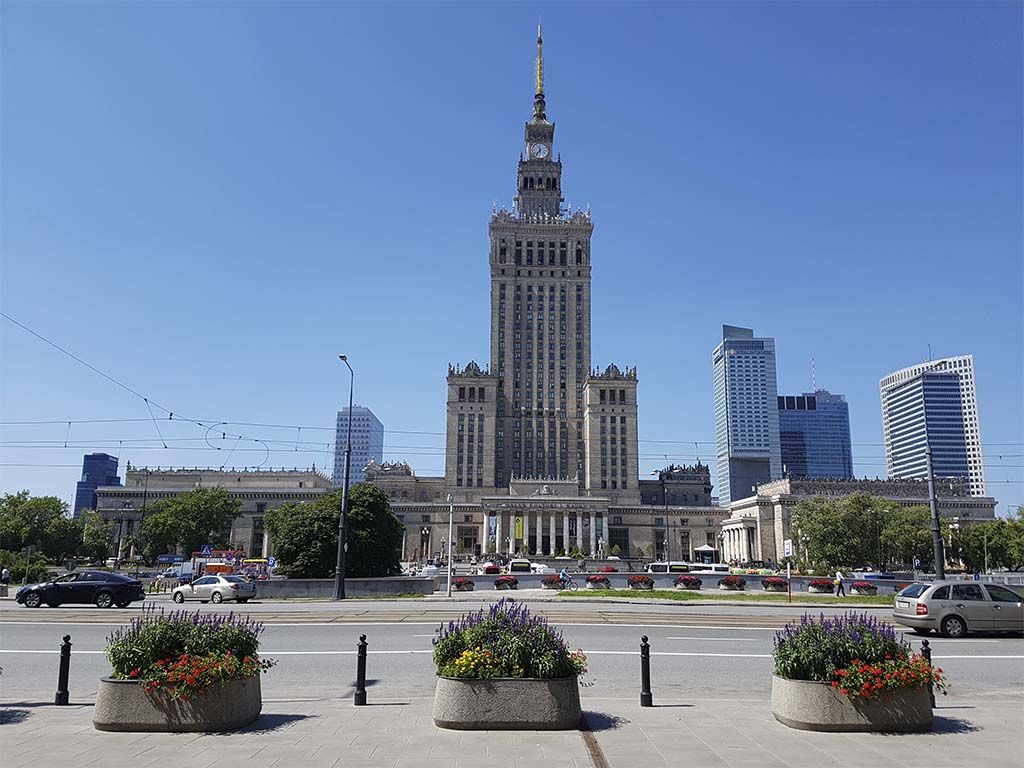 Palacio de la Cultura, en Varsovia