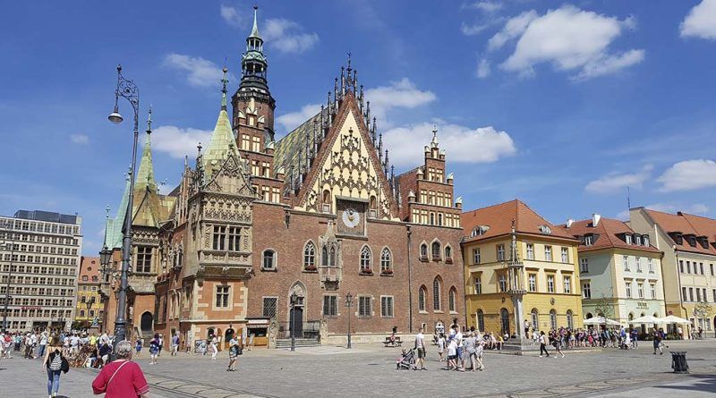 Plaza del Mercado, en Breslavia