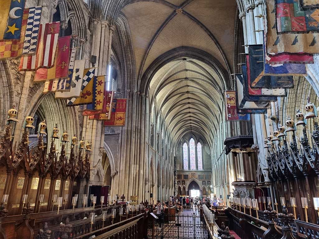 Iglesia de San Patricio, una visita en Dublín en un día de lluvia