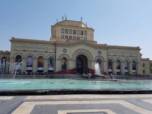 Plaza de la República, en Ereván