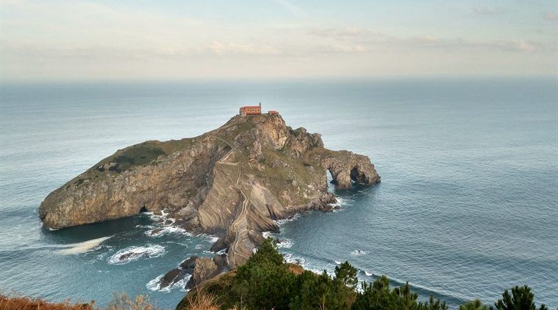 vistas mirador San Juan de Gaztelugatxe