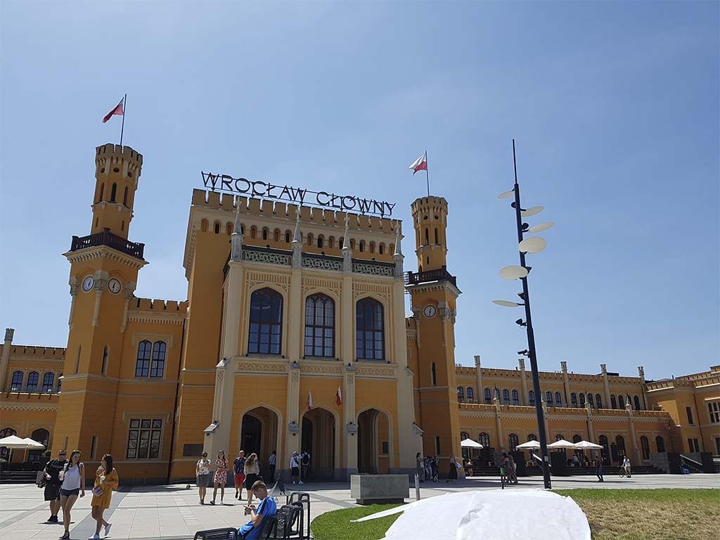 Estación central de Wroclaw