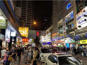Zona donde cambiar moneda en Hong Kong