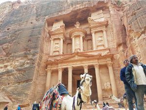 Ir de Amán a Petra es un trayecto común