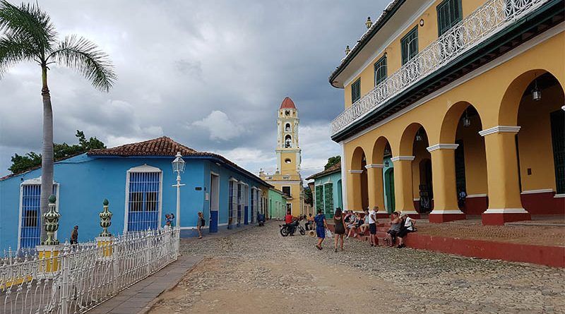 Plaza Mayor de Trinidad, en Cuba