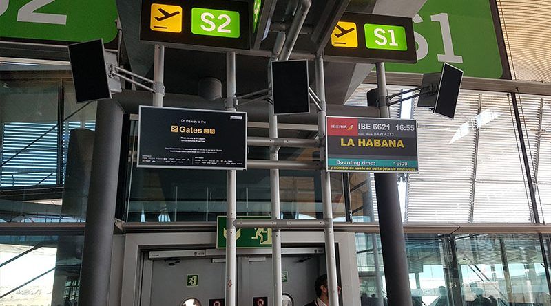 Vuelo de Madrid a La Habana