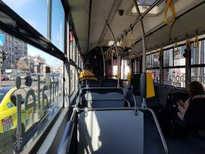 Bus 783 del aeropuerto de Bucarest a la ciudad