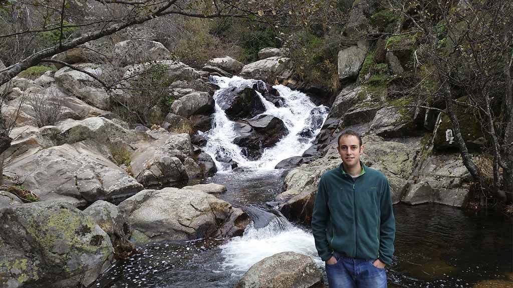 Saltos de agua en la cascada del Diablo