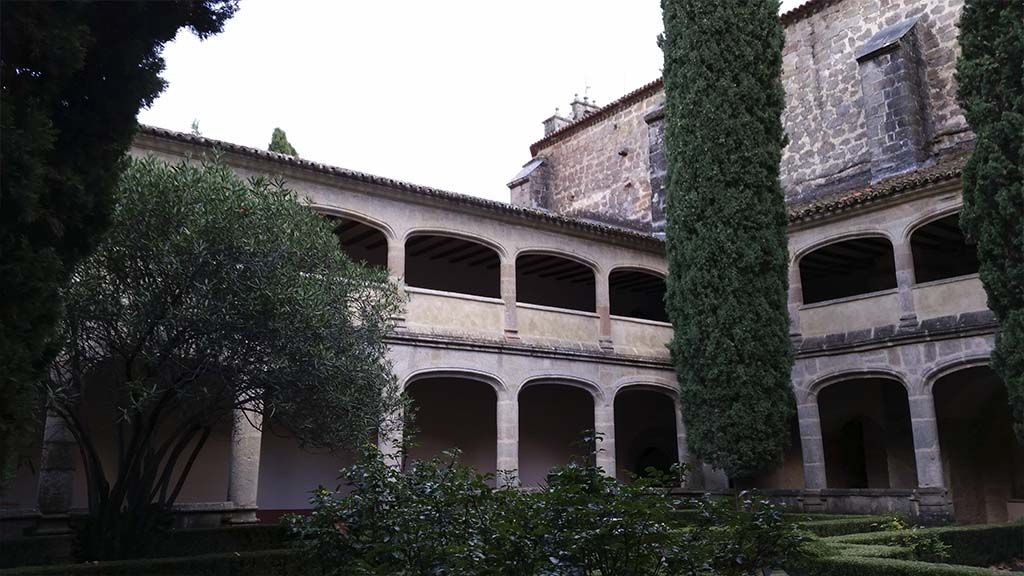 Interior del monasterio de Yuste