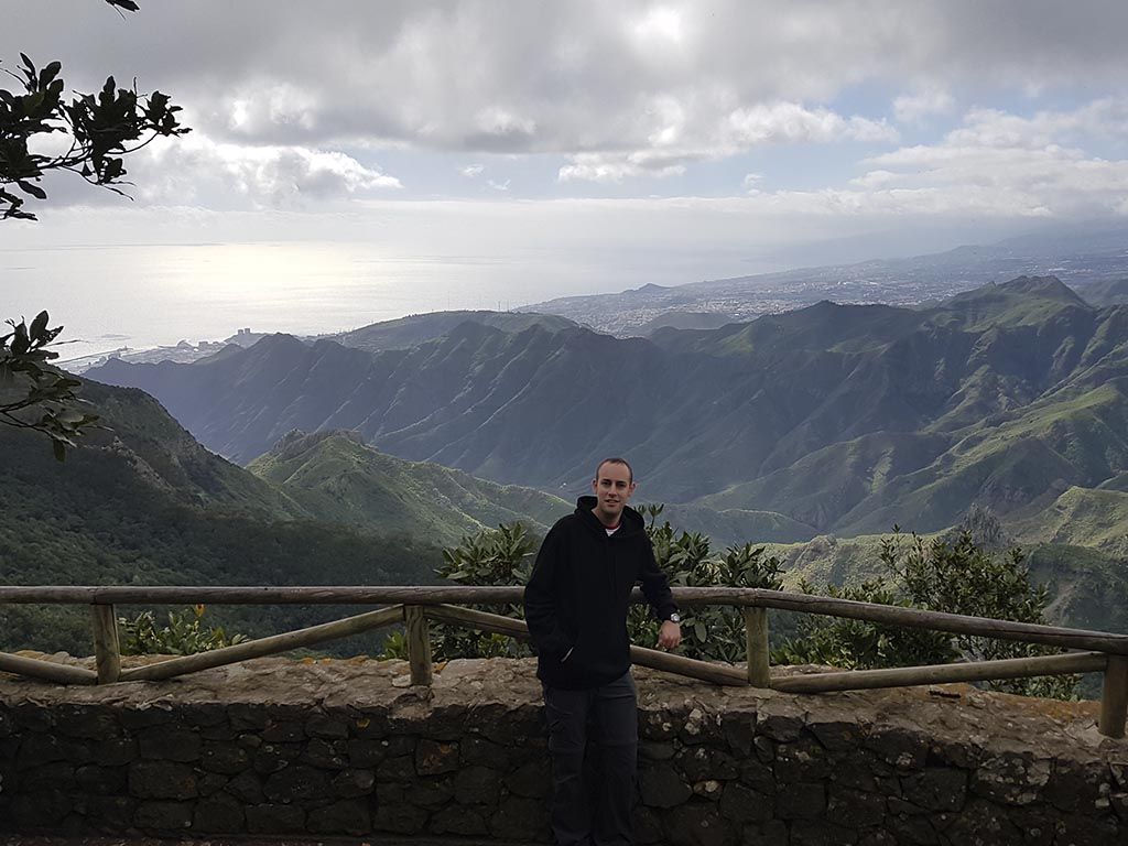 Mirador en el Parque Rural de Anaga