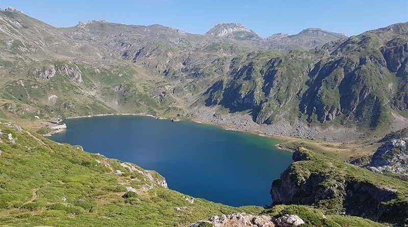 Lago de Calabazosa, el más grande de Saliencia