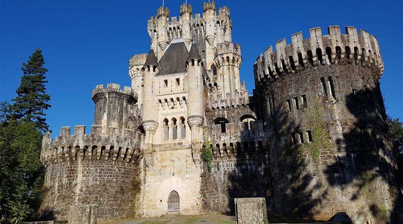 Castillo de Butrón, cerca de Bilbao