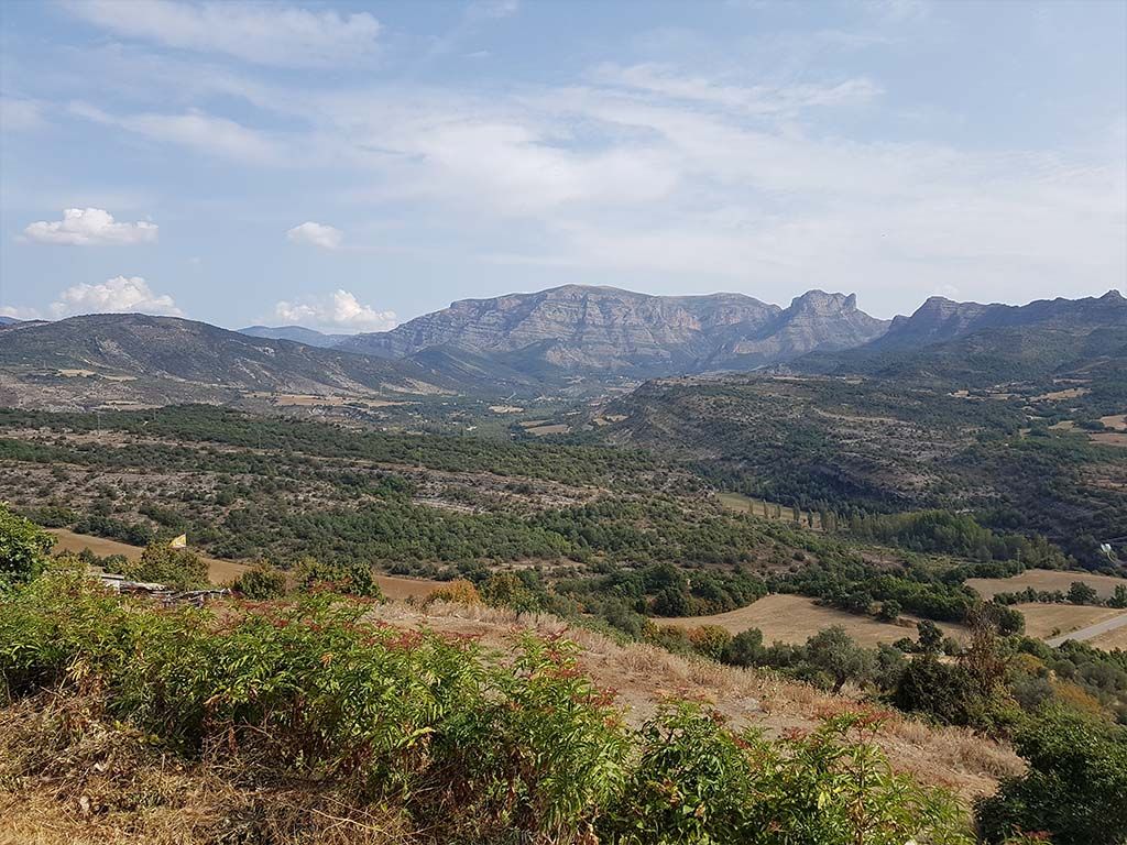 Vistas del Valle de Isábena