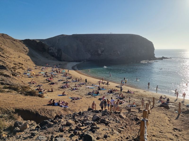 playa del papagayo lanzarote