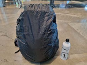 Mochila con cubierta impermeable para Costa Rica