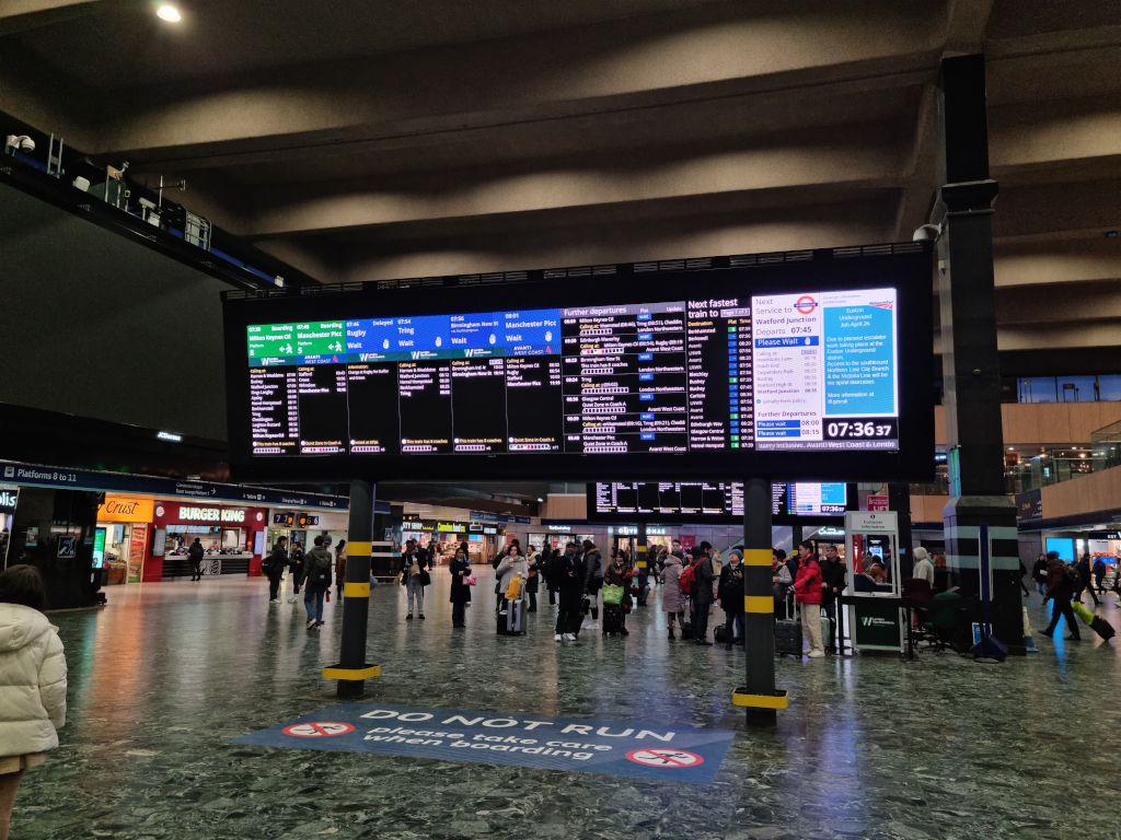 estación de euston londres