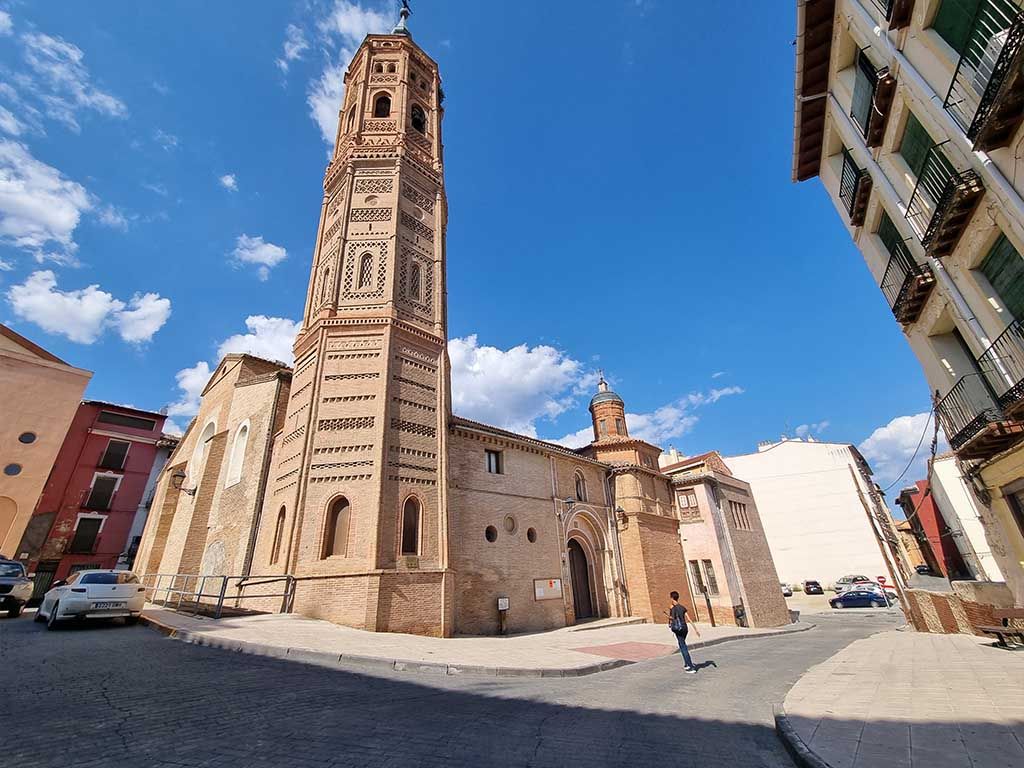 Una de las iglesias de estilo mudéjar de Calatayud