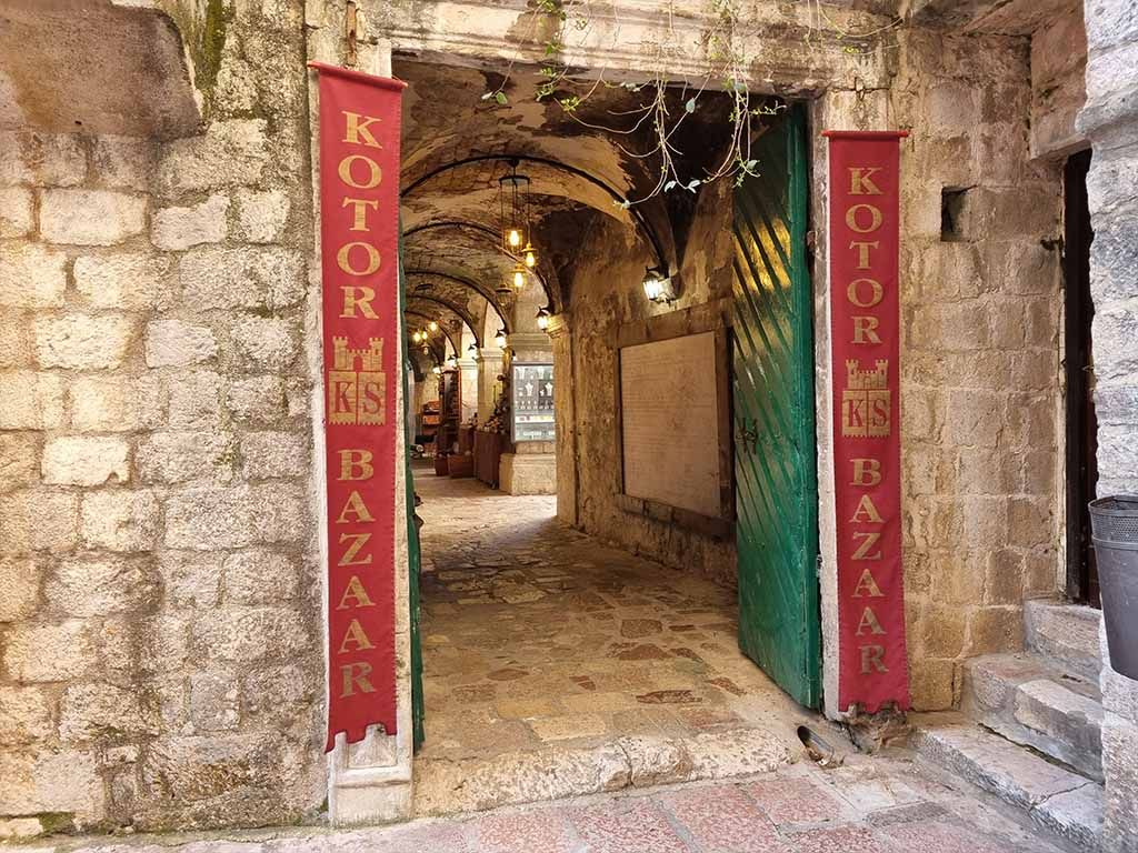 Bazar, algo que visitar en Kotor