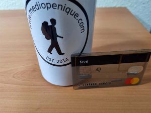 Tarjeta de N26 para viajar sin comisiones