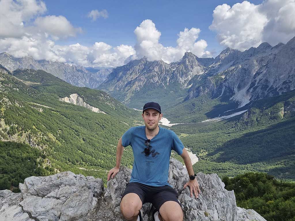 Alpes albaneses, en Albania