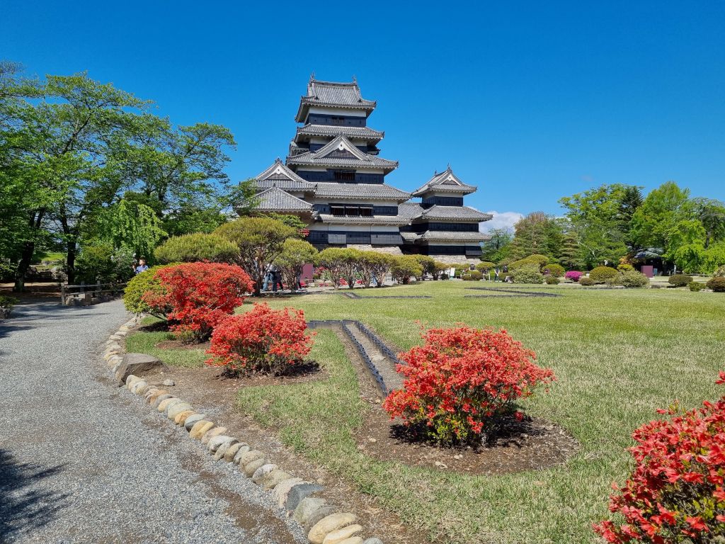 castillo de matsumoto en japon