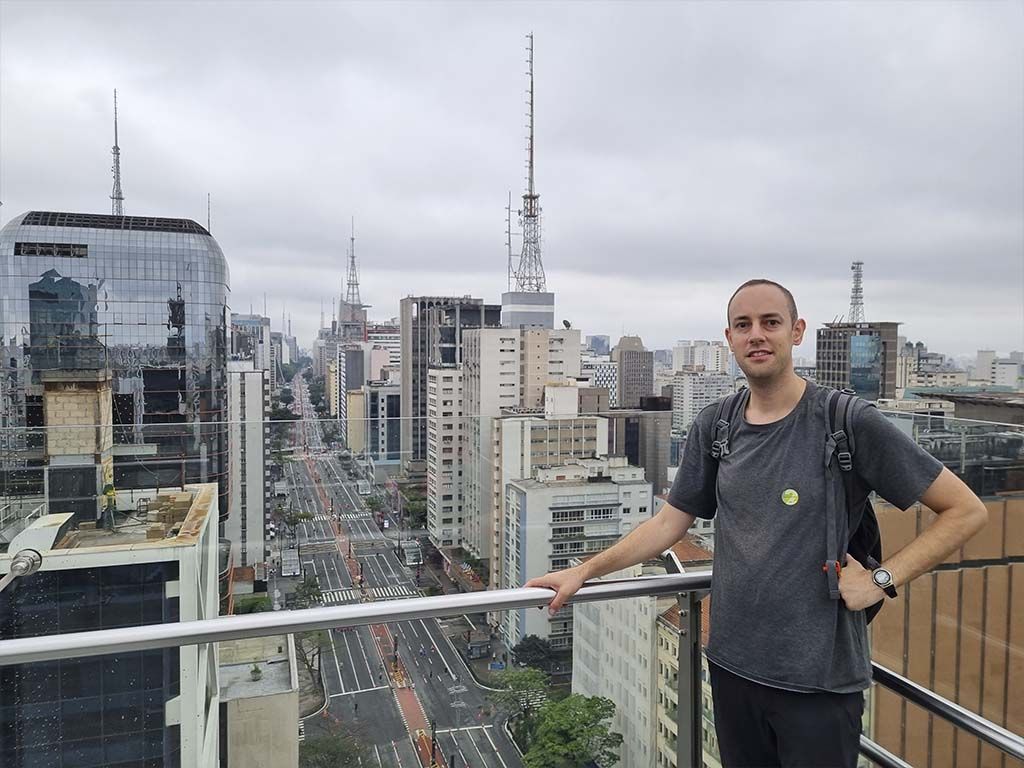Mirador en la avenida Paulista, una zona segura de Sao Paulo