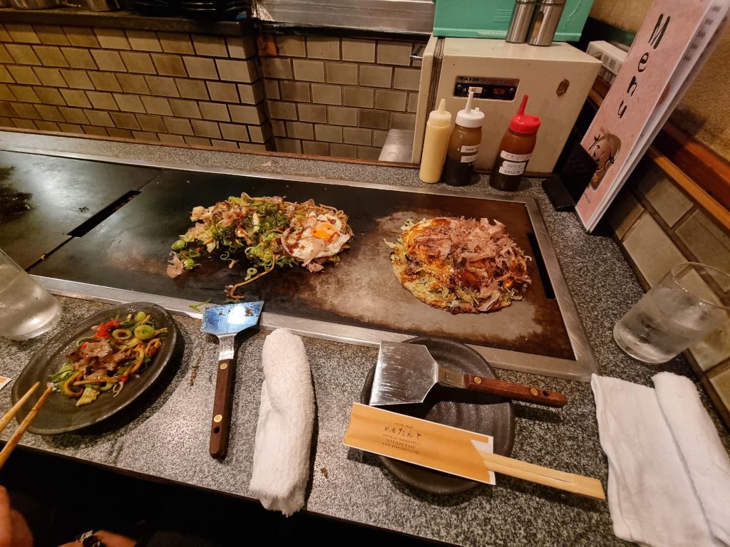 okonomiyaki en gion tanto en kioto