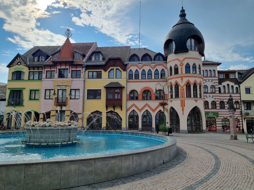 patio de europa en komarno eslovaquia