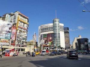 Centro de Taipéi, en Taiwán