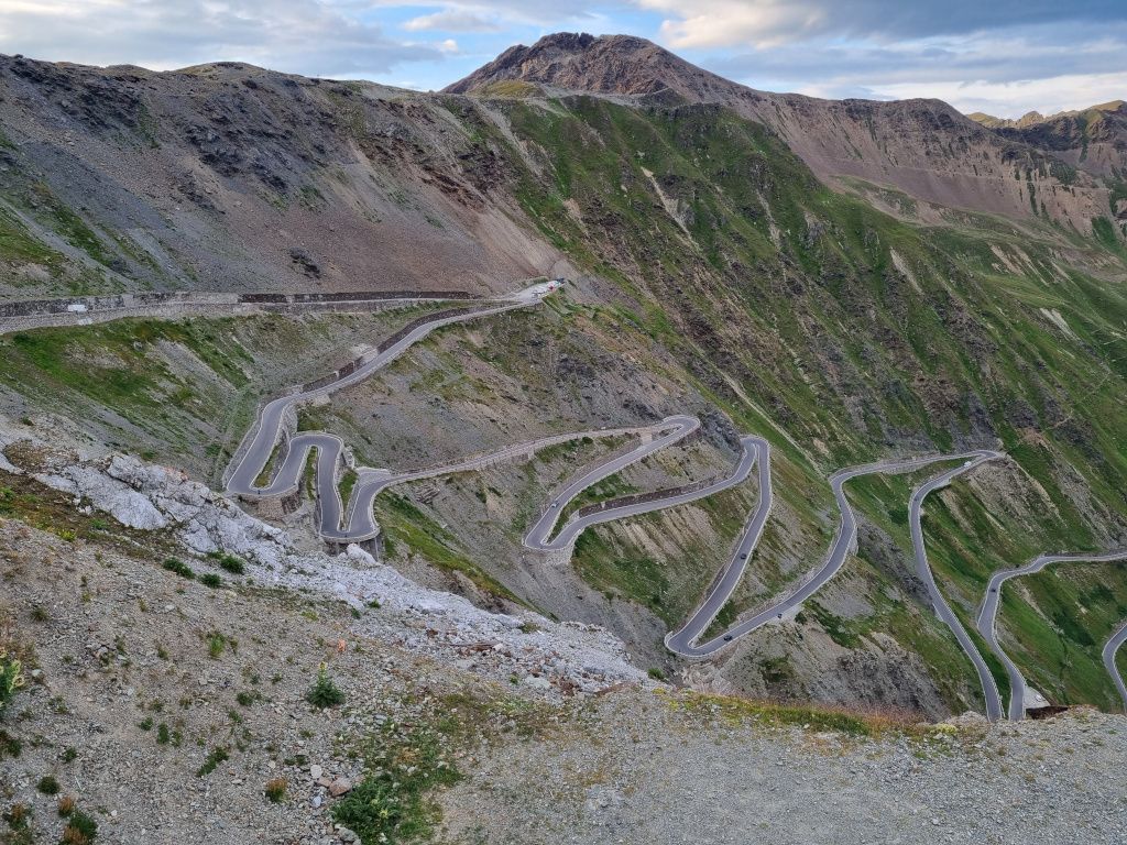 carretera de paso stelvio