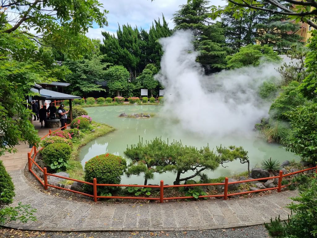 infierno shiraike jigoku en beppu