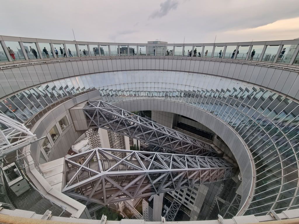 edificio Umeda Sky Building desde arriba
